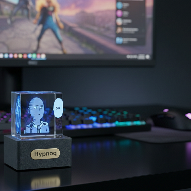 Holographic Projection Mini TV with Semi-Transparent Butterfly Pendulum-Splitter Prism and 25.4mm Screen